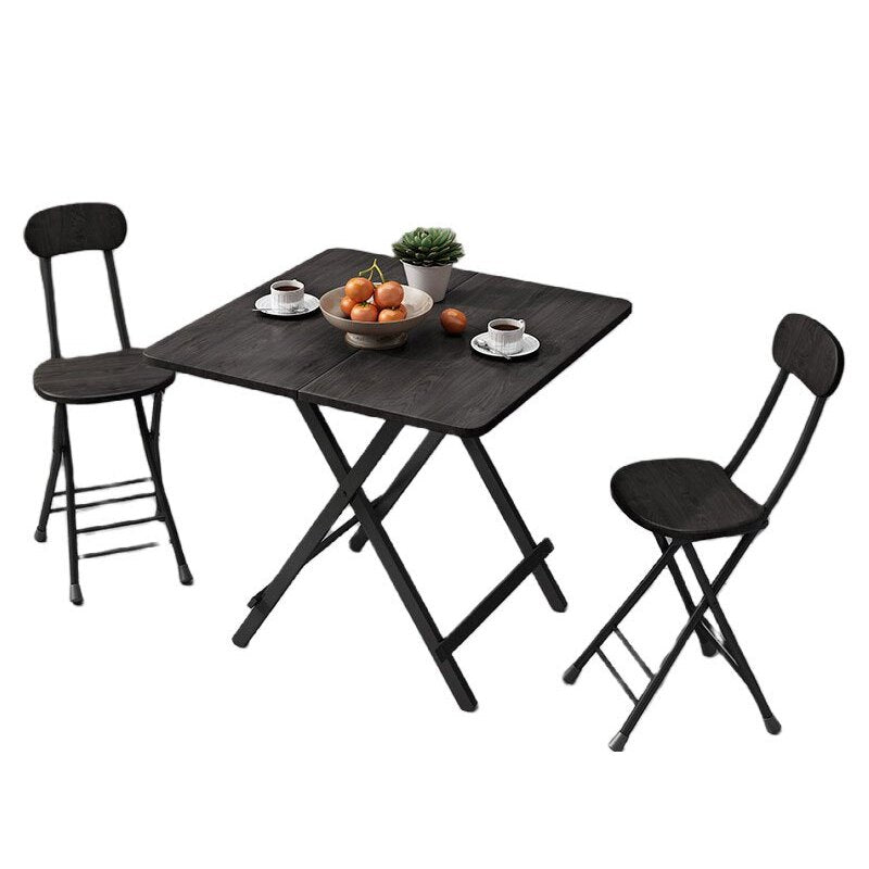 Wooden Foldable Dining Table Simple Modern Folding Computer Table