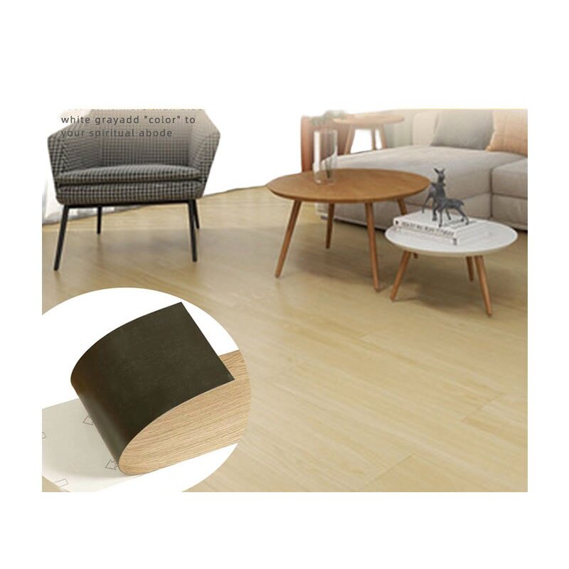 Water-Resistant Vinyl Flooring PVC Self-Adhesive Stickers Wooden Marble Design DIY Flooring Tiles