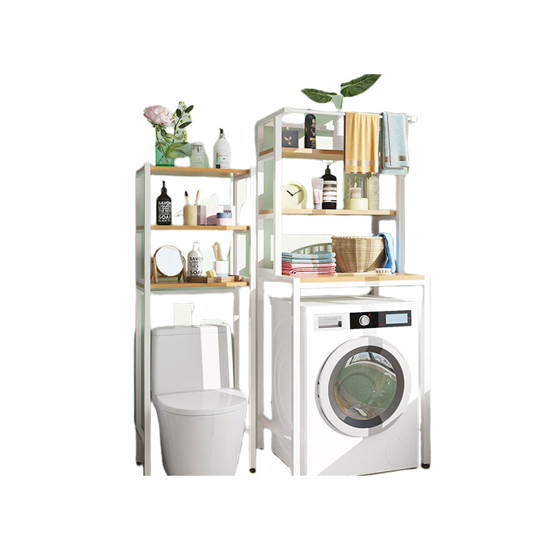 Wooden washing machine rack/multifunctional household rack/rustproof bathroom toilet rack/storage rack/kitchen rack