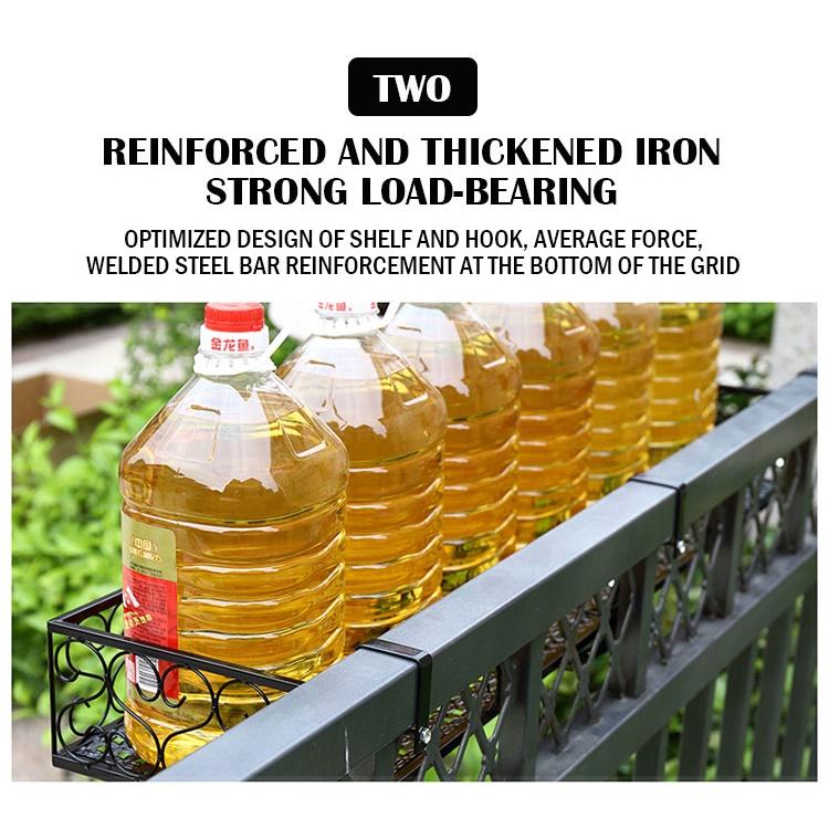 Steel Flower Potted Pot Plant Rack