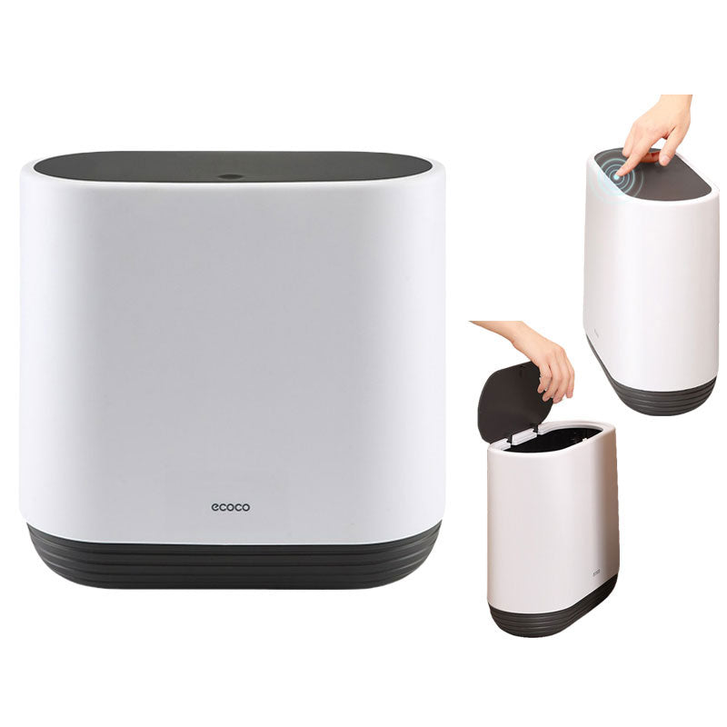 Push Type Slim Dustbin Waste Bin