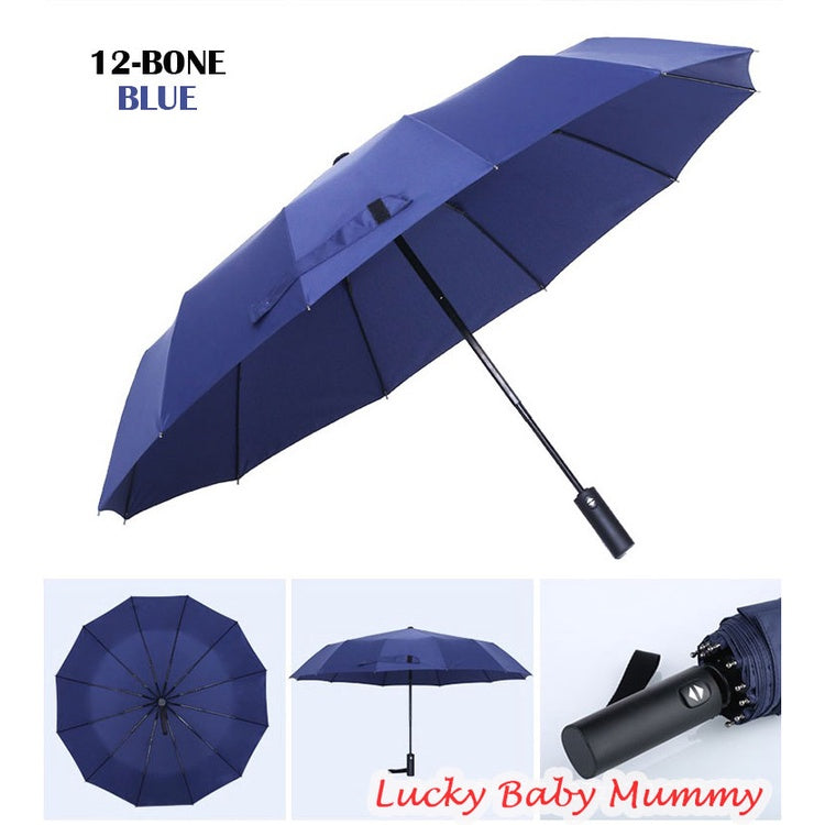 12 Ribs Automatic Opening Umbrella