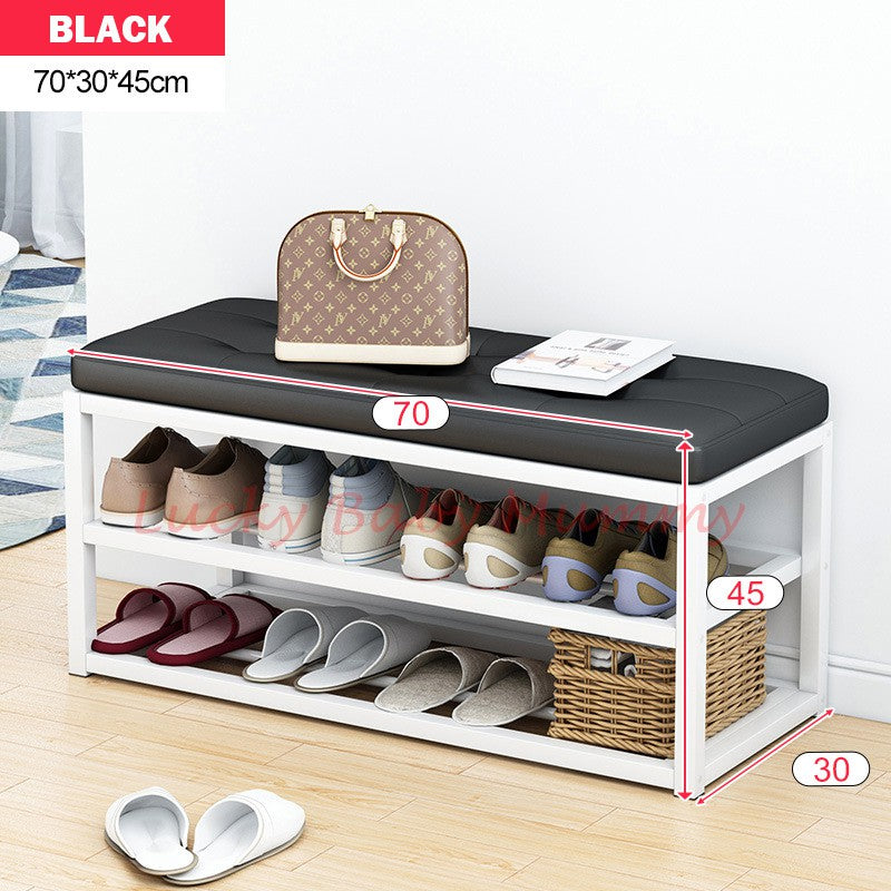 Steel Shoe Rack Bench
