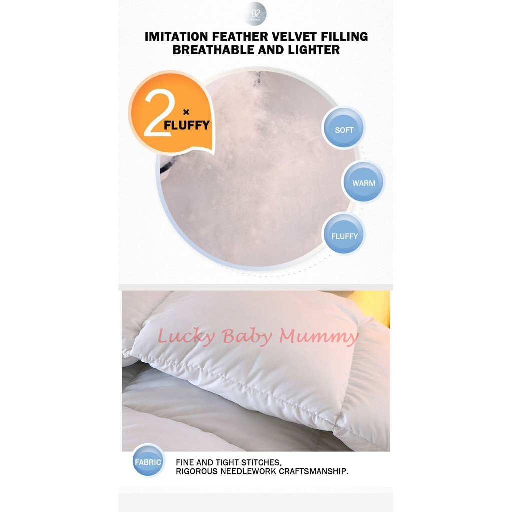 【HILTON Pillow and Quilt】 5 Star Hotel Fabric Mattress