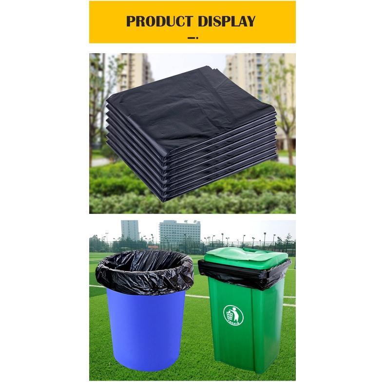 BLACK and Food Waste Large Plastic Dustbin Liners