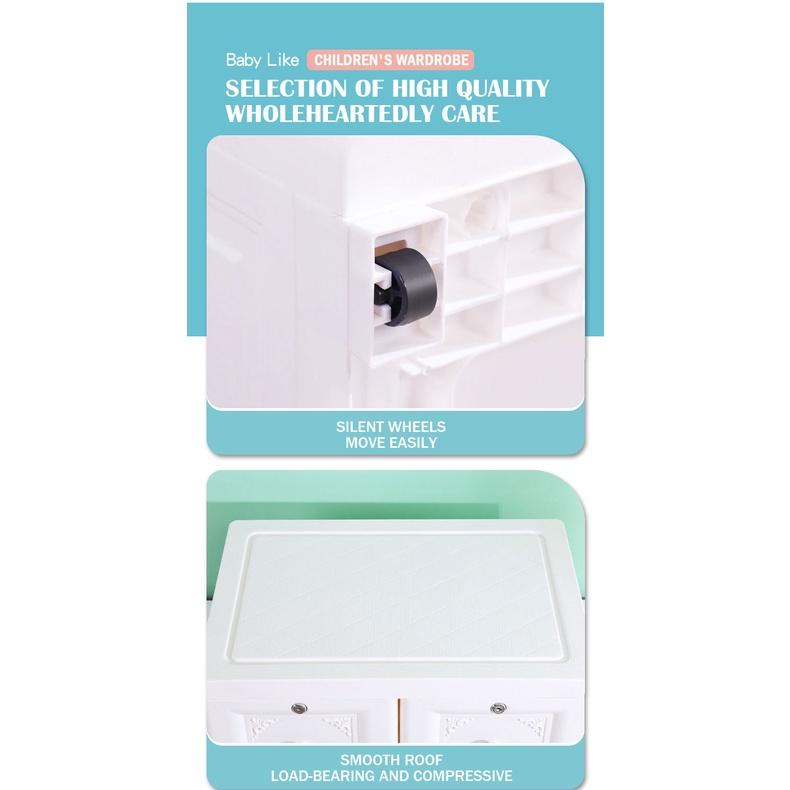 Type D Kids Wardrobe Clothes Rack cabinet