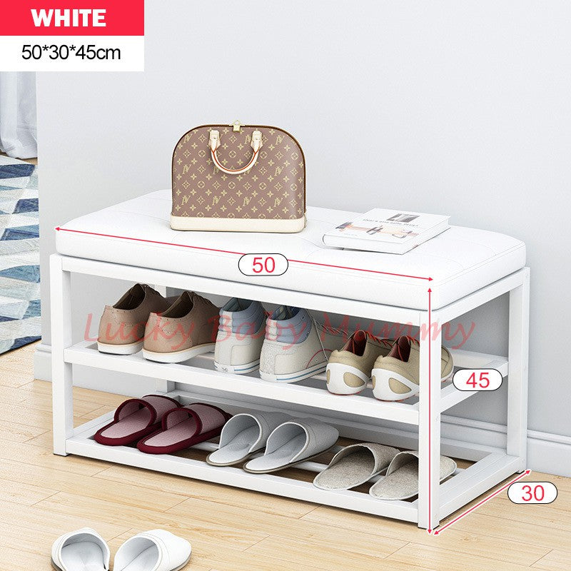 Steel Shoe Rack Bench