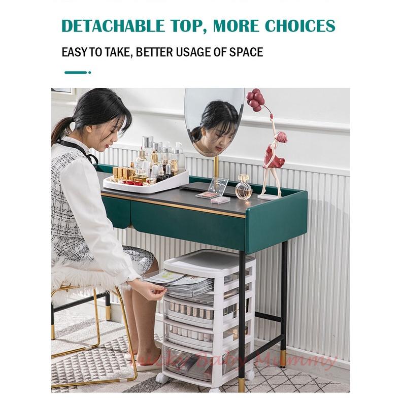 Cosmetic Storage Drawer Makeup Cabinet - 3/4/5/6/7 Tier / Storage / Organizer / Box / Plastic Storage Box