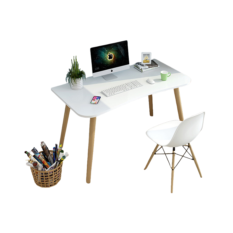 Solid Wood Leg Computer Laptop Table