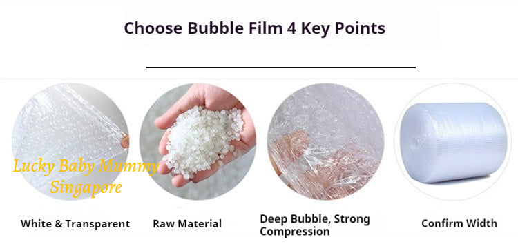 Anti-pressure bubble wrap roll