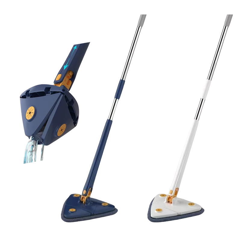 Auto Water Squeezing Triangular Mop