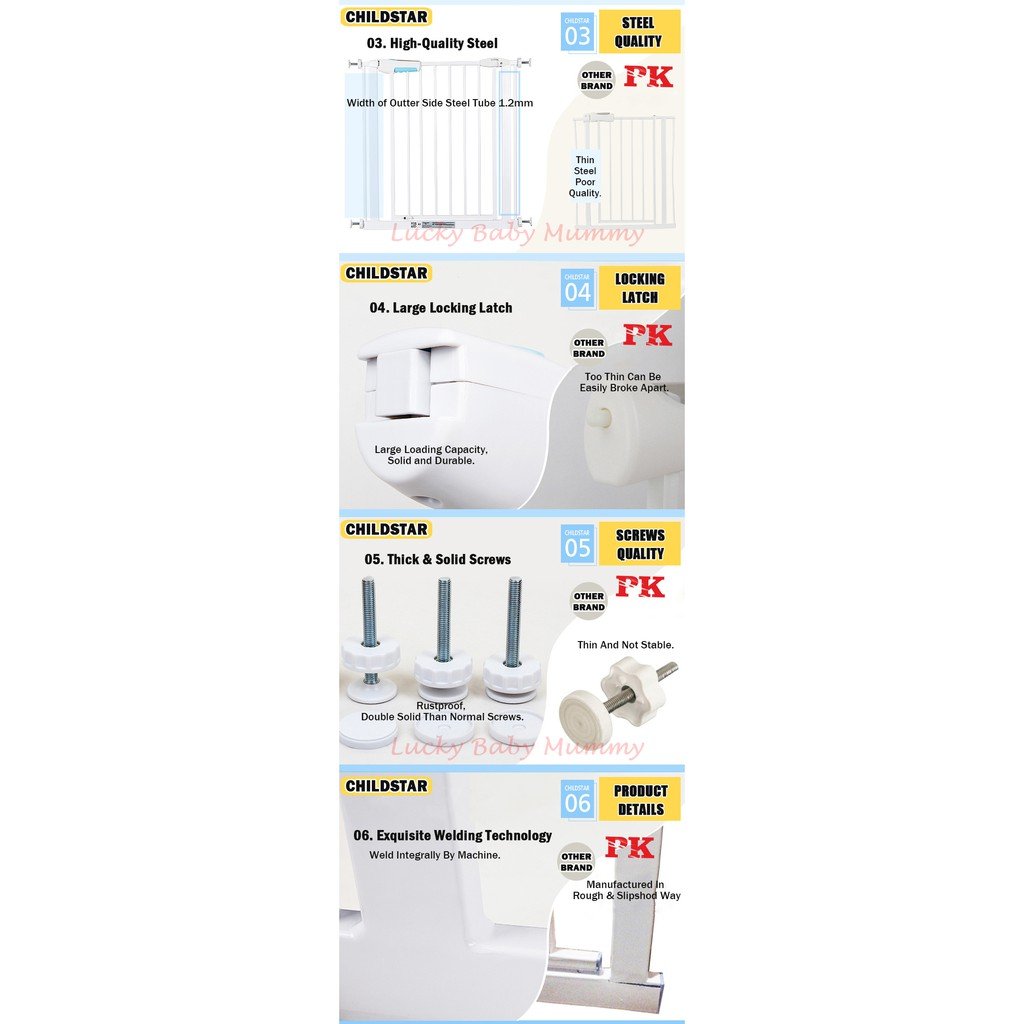ChildStar Steel Premium Safety Gate