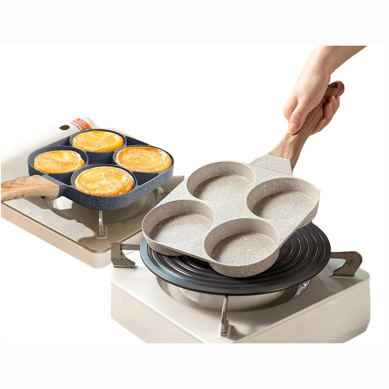 Maifan Stone 4-Hole Non-Stick Egg Burger Pan