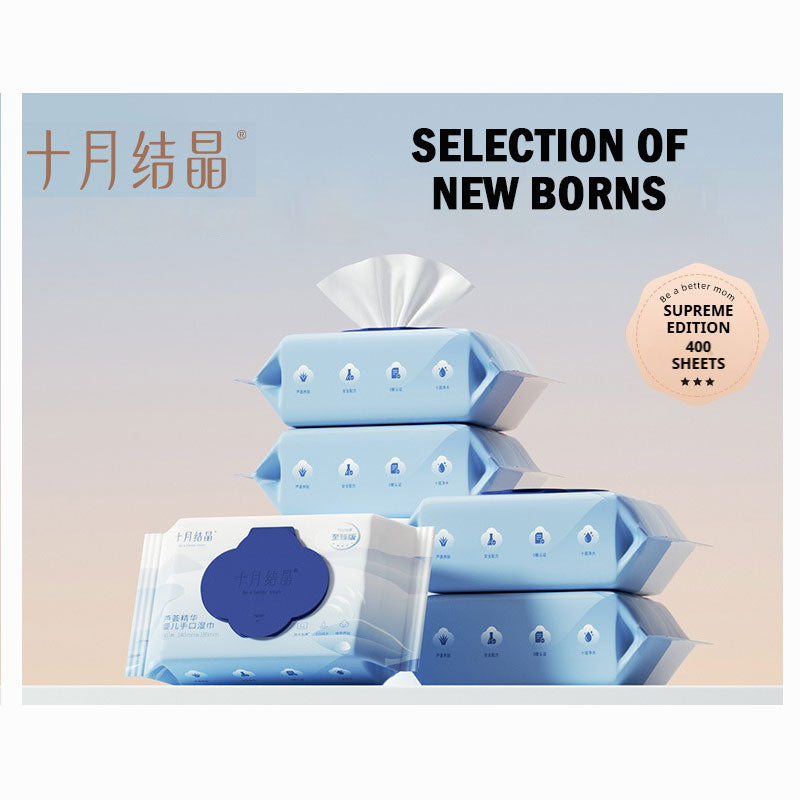 TEN-M JOURNEY Baby Wet Wipes 80 Sheets