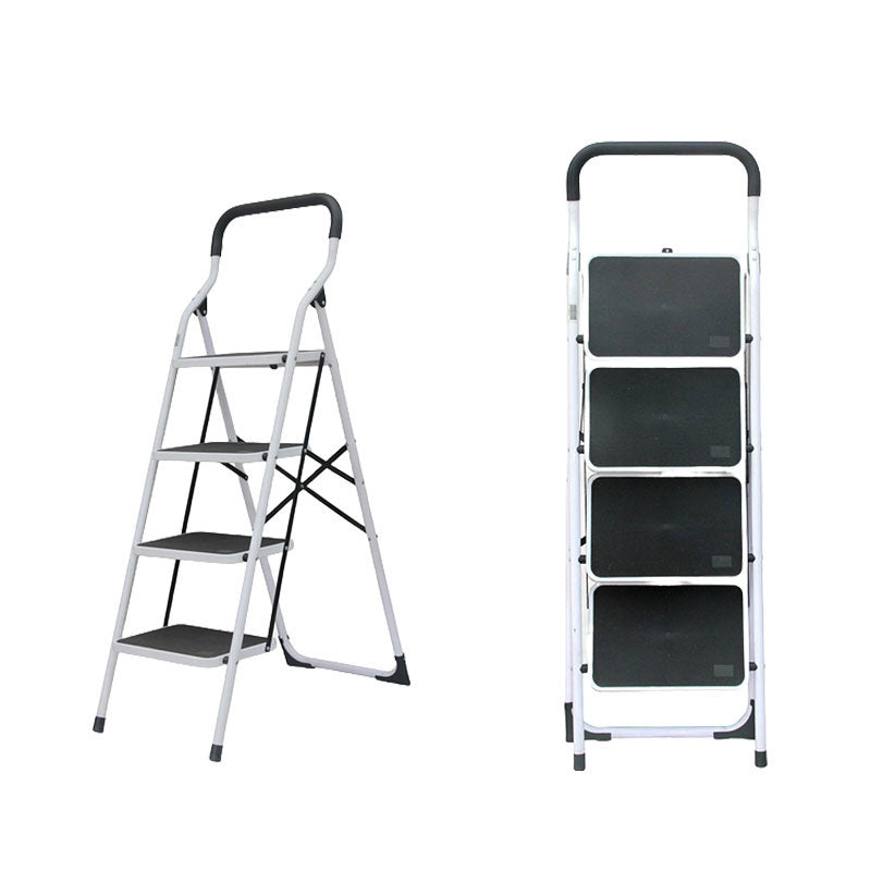 Foldable White Stool Step Ladder 3/4/5 Steps