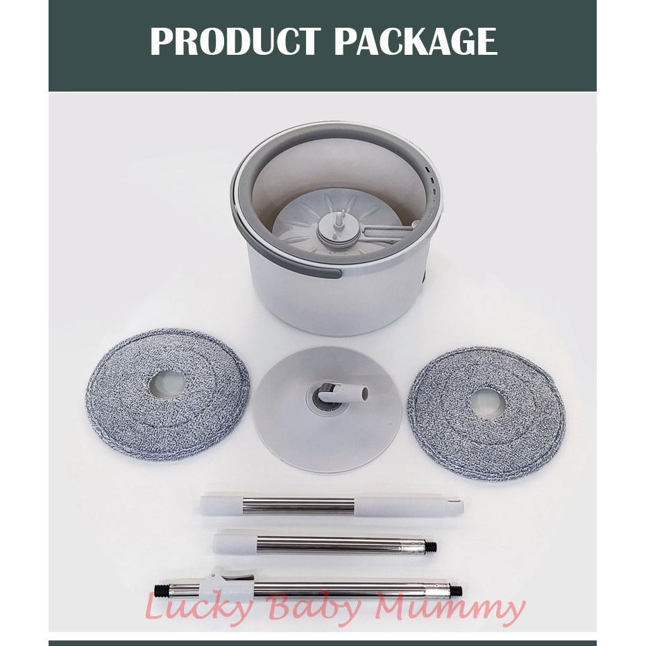 Microfiber Spin Mop & Water Bucket