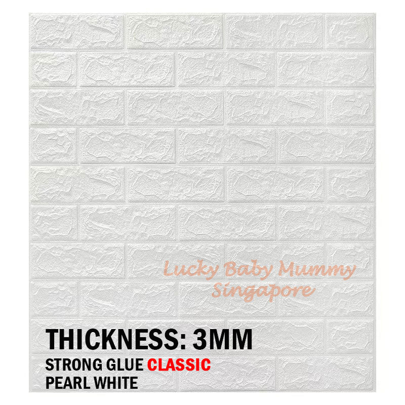 3D Brick Wall Sticker