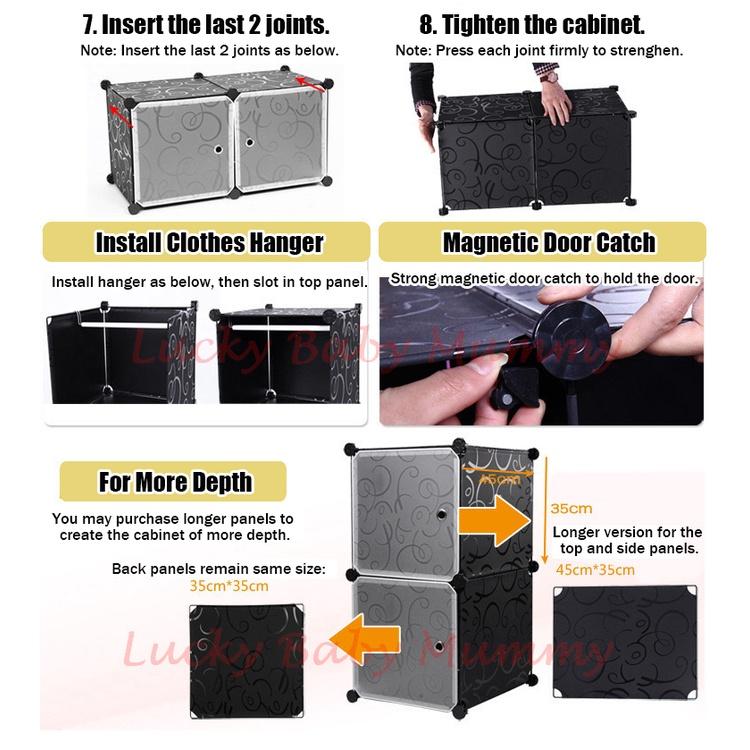 DIY Modular Cube Storage Cabinet