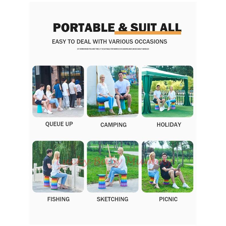 Outdoor Foldable Stool Chair