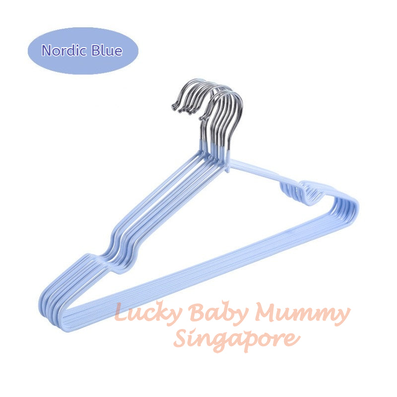 Extra Thick Stainless-Steel PVC Anti-Slip Metal Hanger