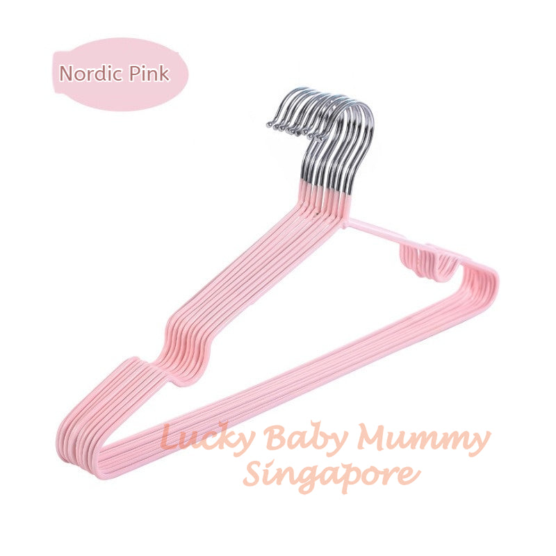 Extra Thick Stainless-Steel PVC Anti-Slip Metal Hanger