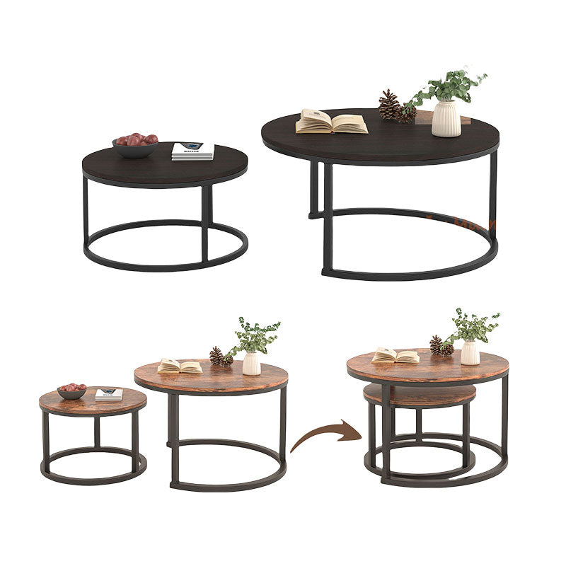Prime 2 in 1 Round Coffee Table Set