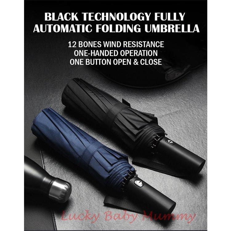12 Ribs Automatic Opening Umbrella