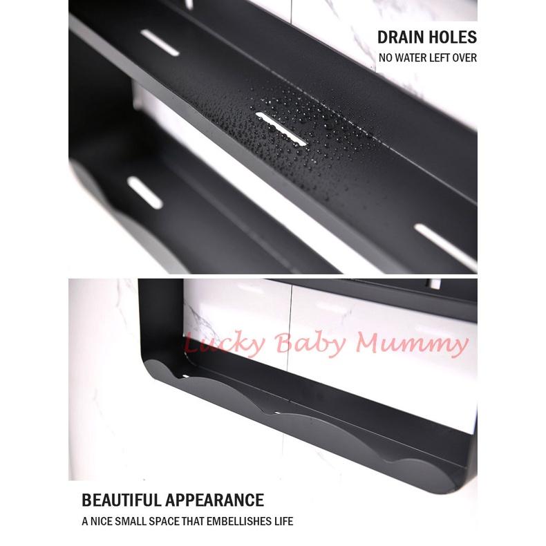 Nail Free Bathroom Rack