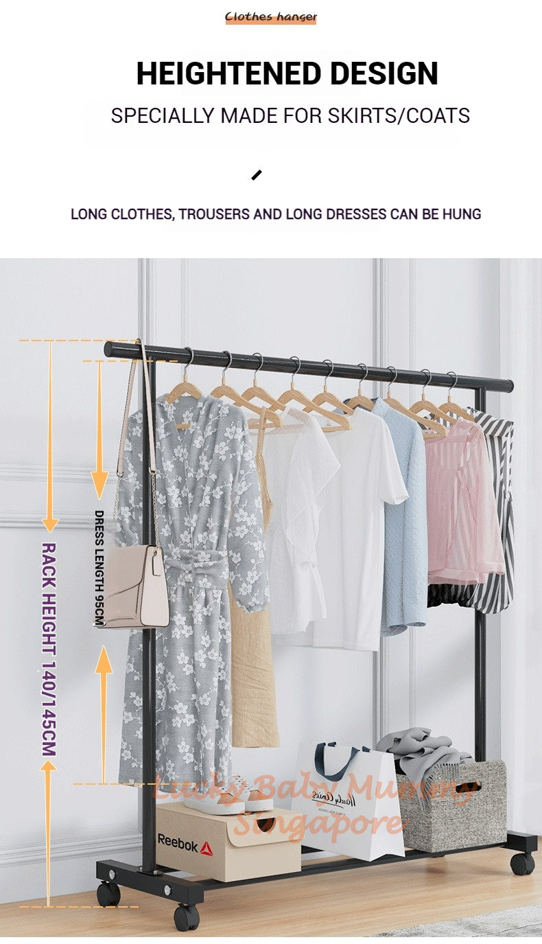 Durable Lightweight 1.5m Single and Double Clothes Drying and Laundry Rack