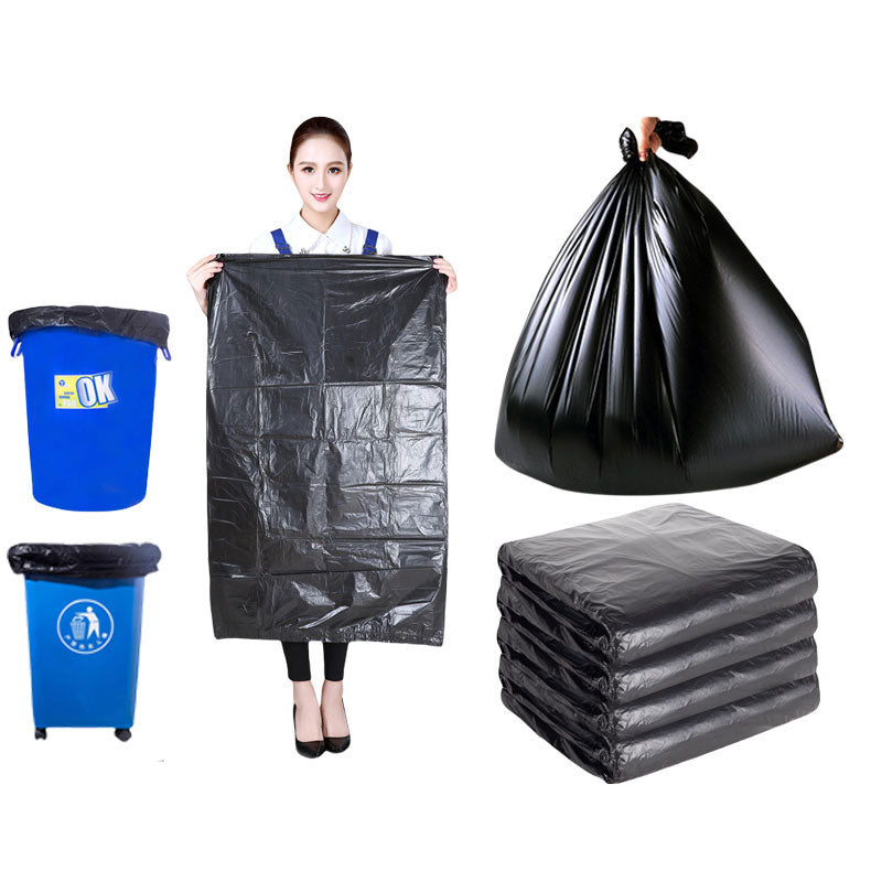 BLACK and Food Waste Large Plastic Dustbin Liners
