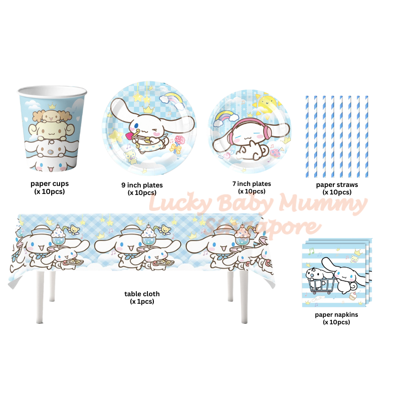 Cinnamoroll Party Supplies SET