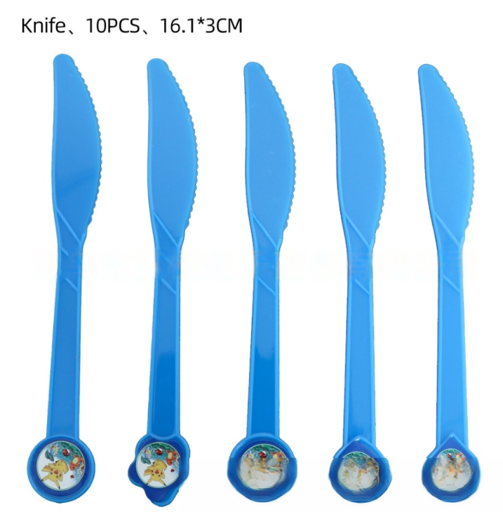 【Blue Series】Pokemon Party Supplies / Pokemon Theme Party Decoration / Event Kit / Birthday Ornament