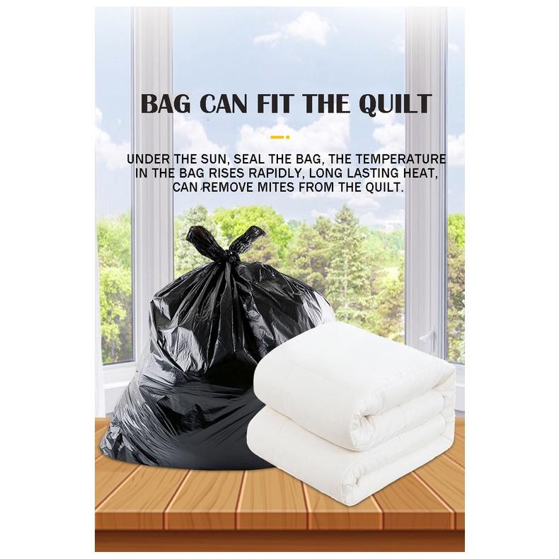 BLACK and Food Waste Large Plastic Dustbin Liners