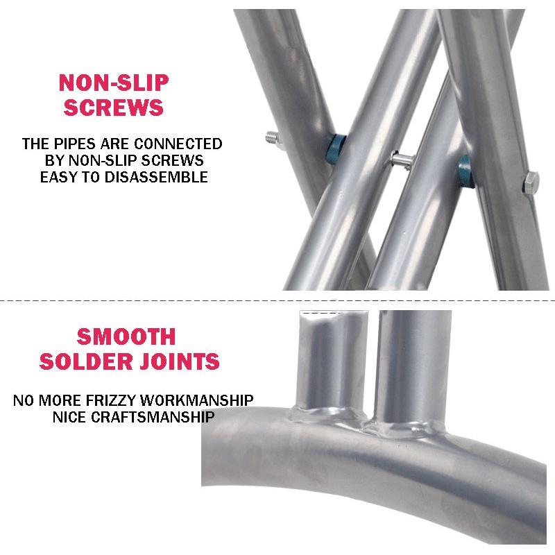 Standing Ironing Board with Premium Board Cover and Iron Rest