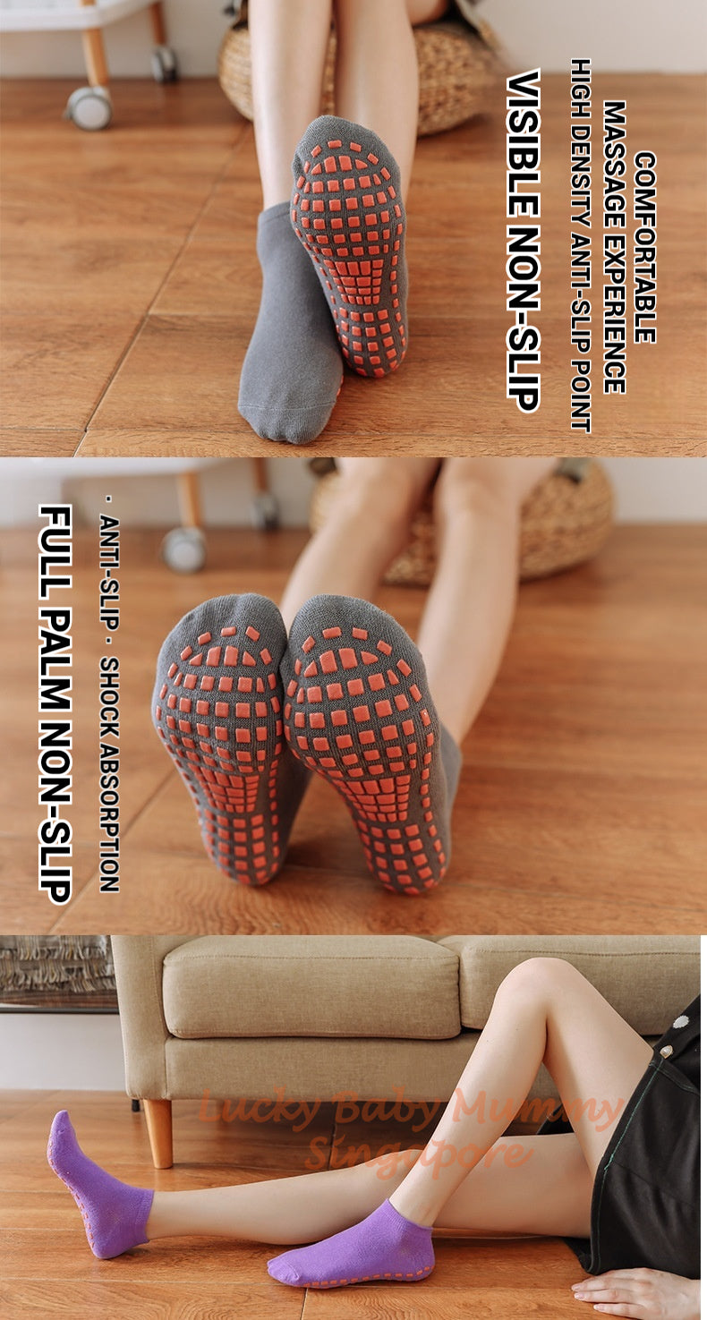 Non-Slip Grip Socks for Kids, Adults, and Toddlers