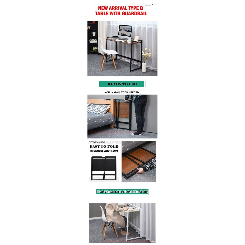 Foldable Computer Table