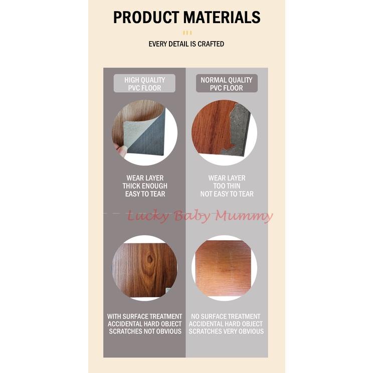 Flooring PVC Self-Adhesive Stickers