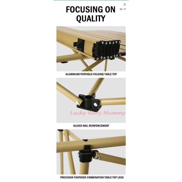 Portable Table Outdoor Camping Table and Chair Set