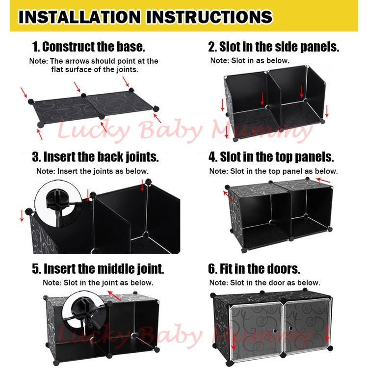 DIY Modular Cube Storage Cabinet