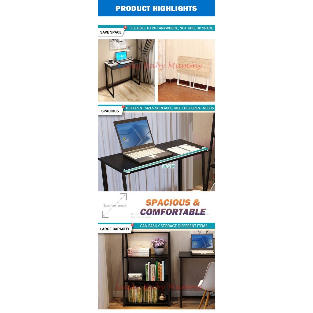 Foldable Computer Table