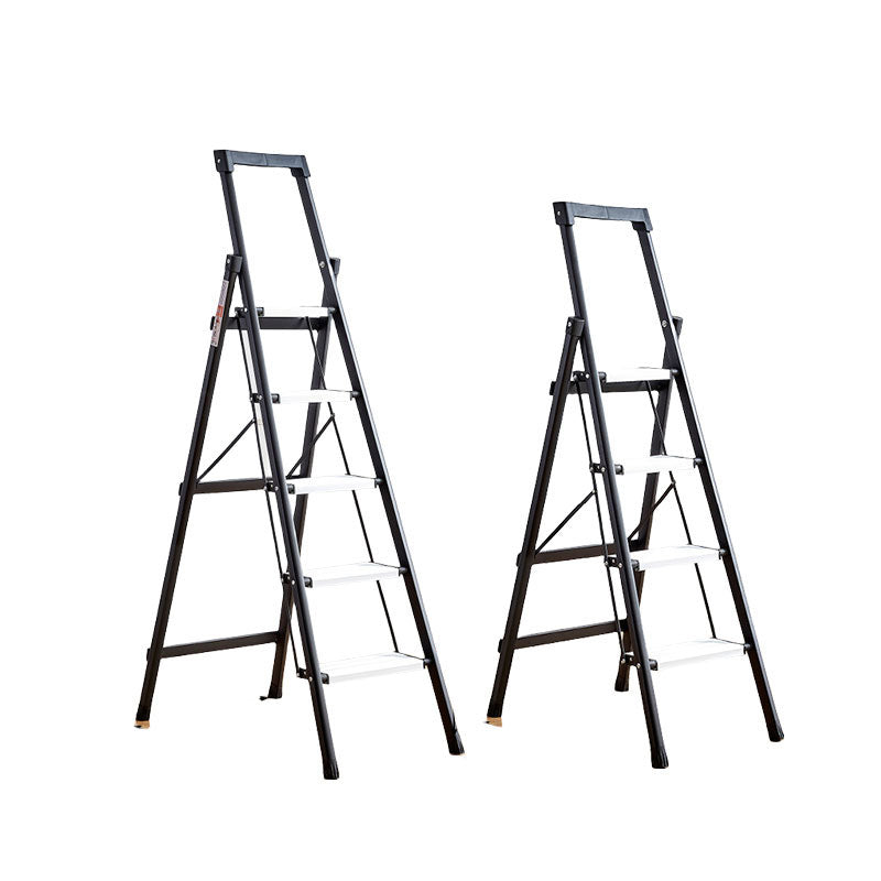 Alloy Black 4/5/6 Steps Foldable Ladder