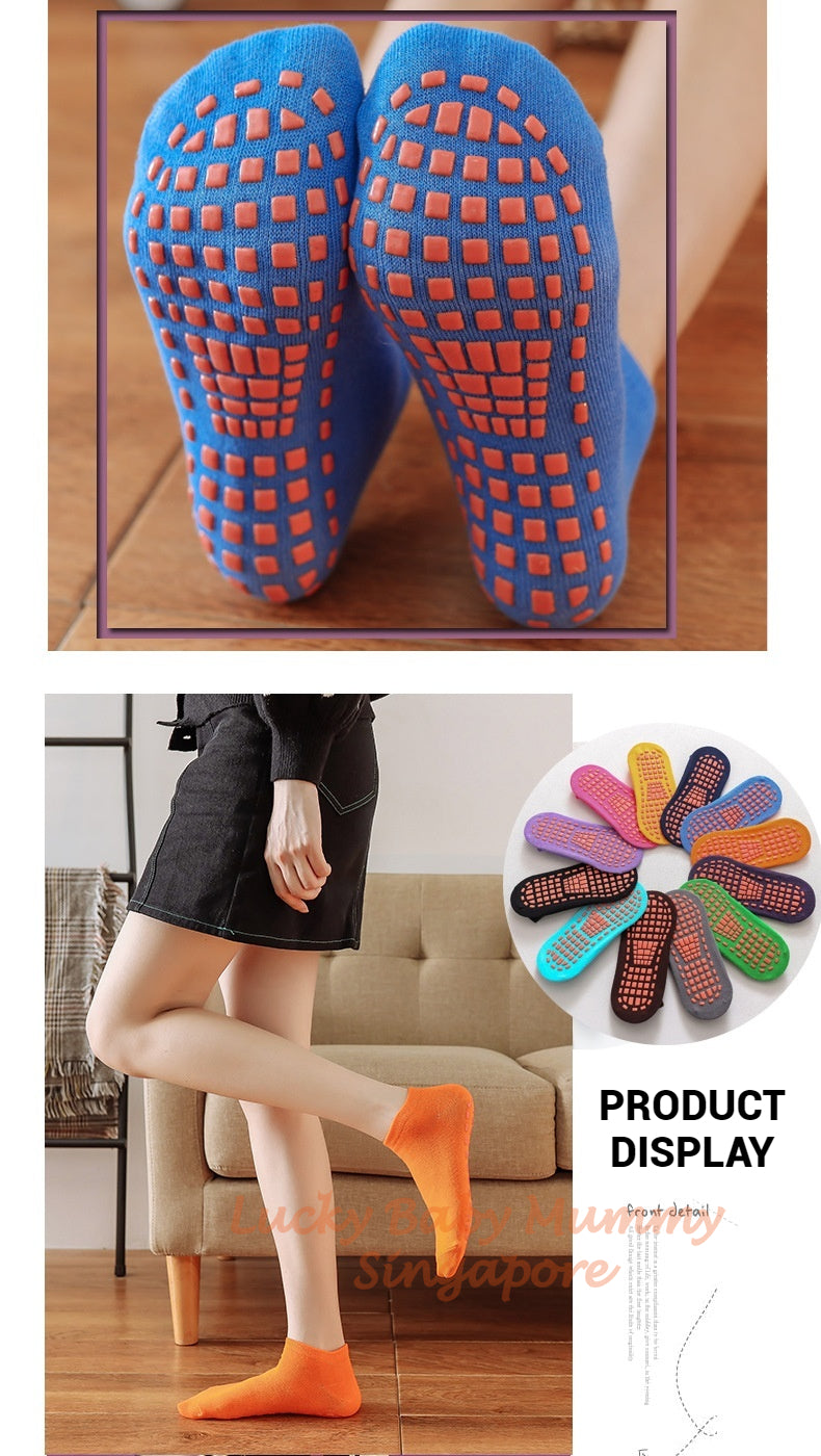 Non-Slip Grip Socks for Kids, Adults, and Toddlers