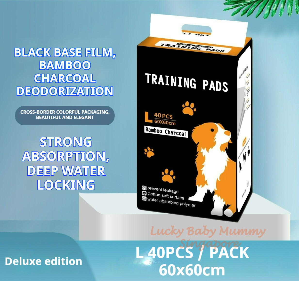 Charcoal Absorbent Dog Pee Pad Training Pad