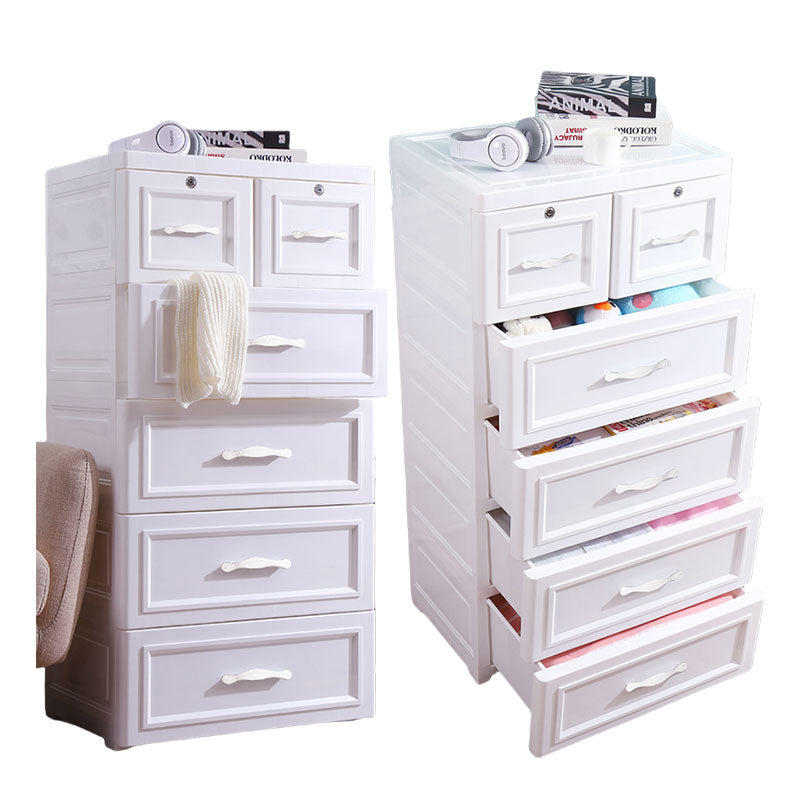【Type F】Pure White Drawers