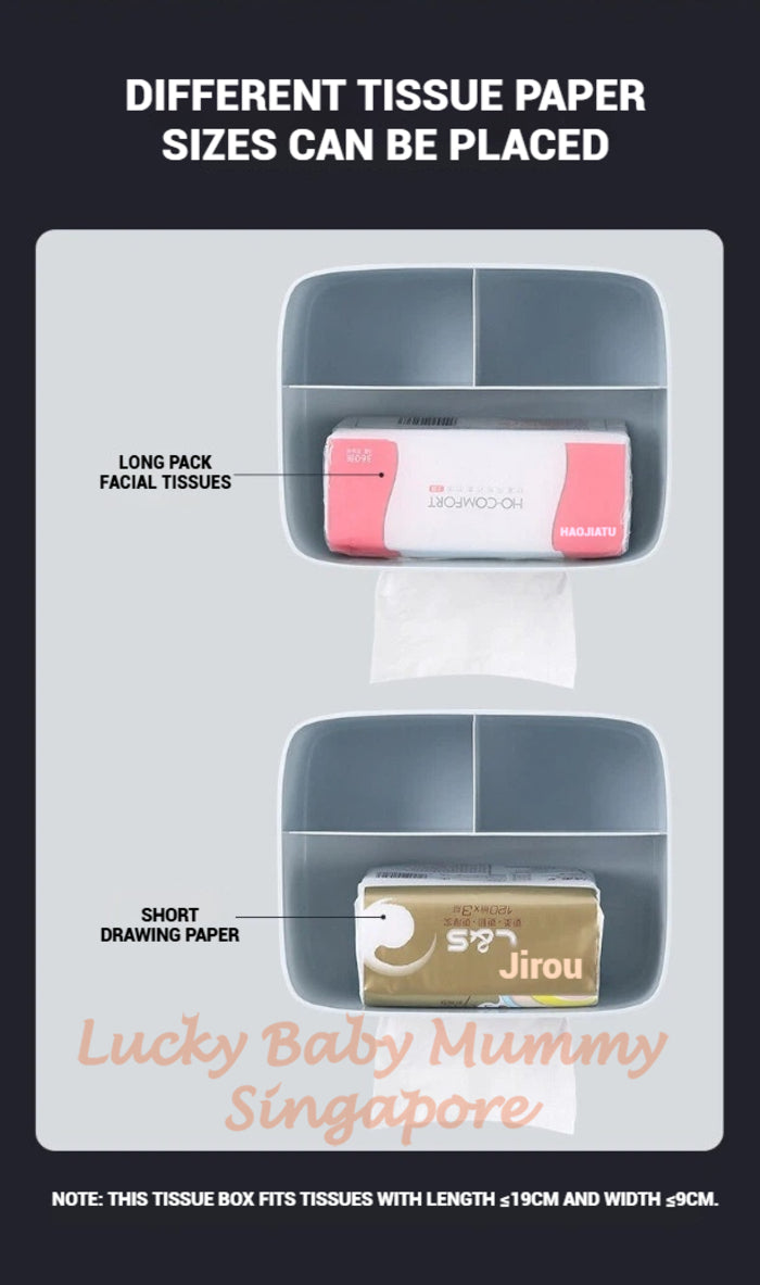 Ecoco Square Tissue Box