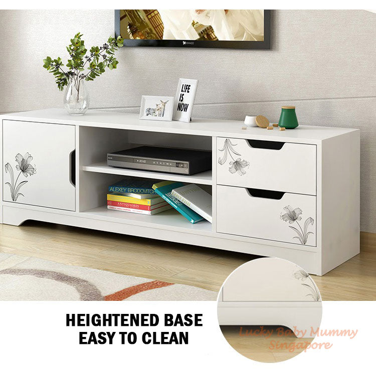 TV Console Cabinet with Drawers Storage