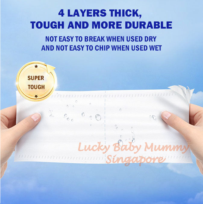 Vinda 4Ply Ultra Strong Toilet Paper Roll 140g 27 Rolls/box