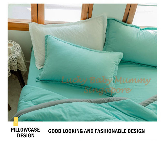 Japanese Style Summer Quilt Blanket Light Weight Cotton