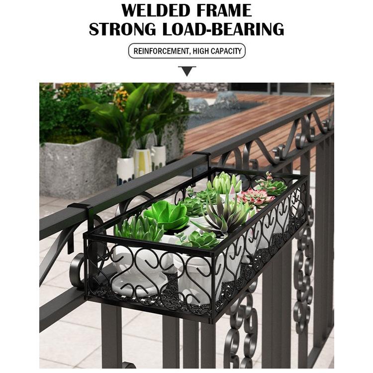 Steel Flower Potted Pot Plant Rack