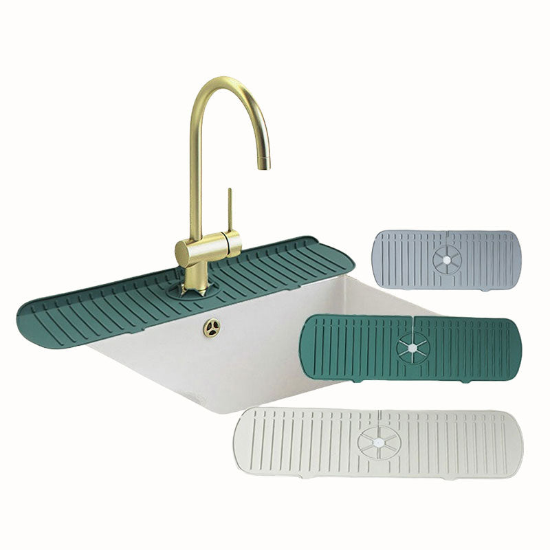Silicone Sink Splash Guard and Faucet Mat